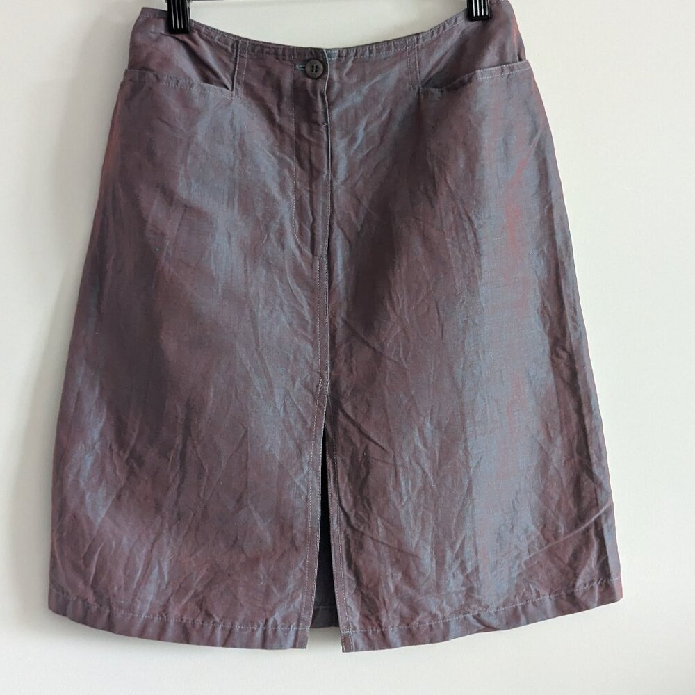 Armani Jeans iridescent skirt